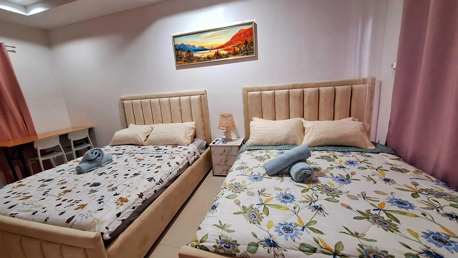 A1 1 Bedroom 2 Queen Size Beds Apartment Transient House Near Usep Obrero Abreeza Mall Davao City Φιλιππίνες